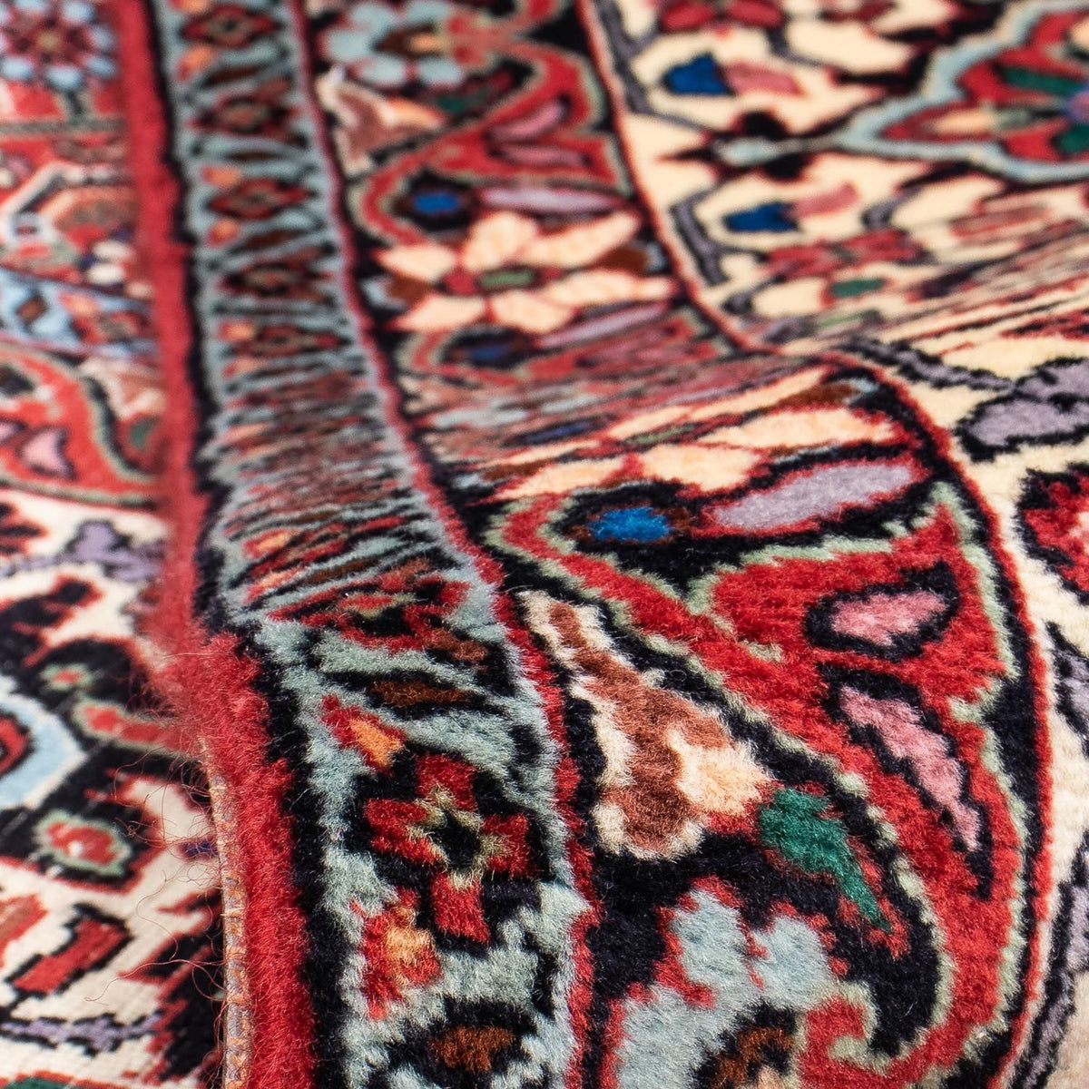 Tappeto Persero - Bidjar - 292 x 250 cm - rosso chiaro