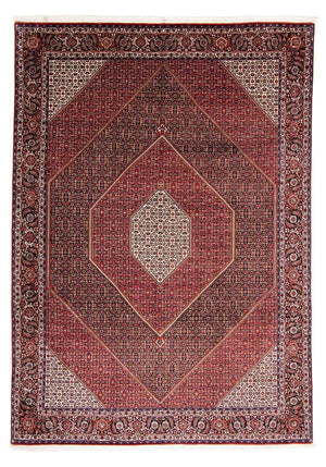 Tappeto Persero - Bidjar - 350 x 252 cm - rosso scuro