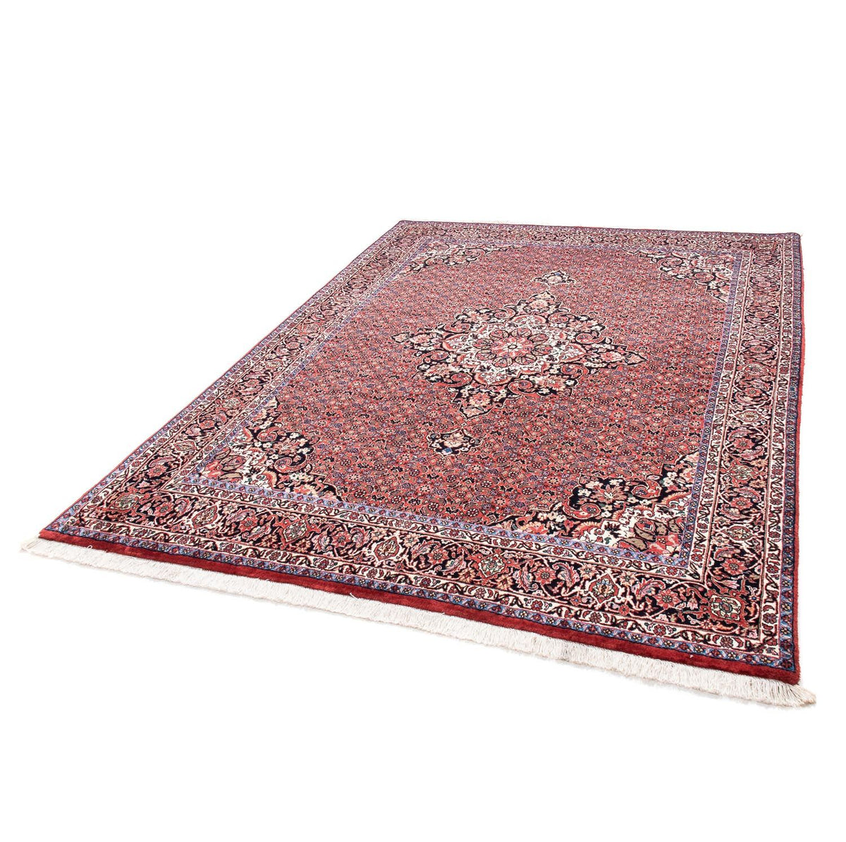 Tappeto Persero - Bidjar - 230 x 175 cm - rosso scuro
