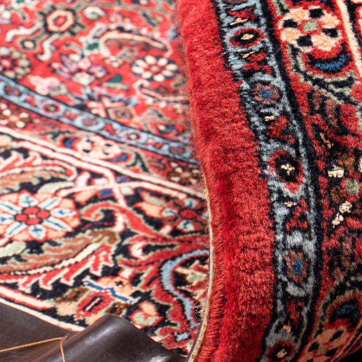 Tappeto Persero - Bidjar - 233 x 166 cm - rosso