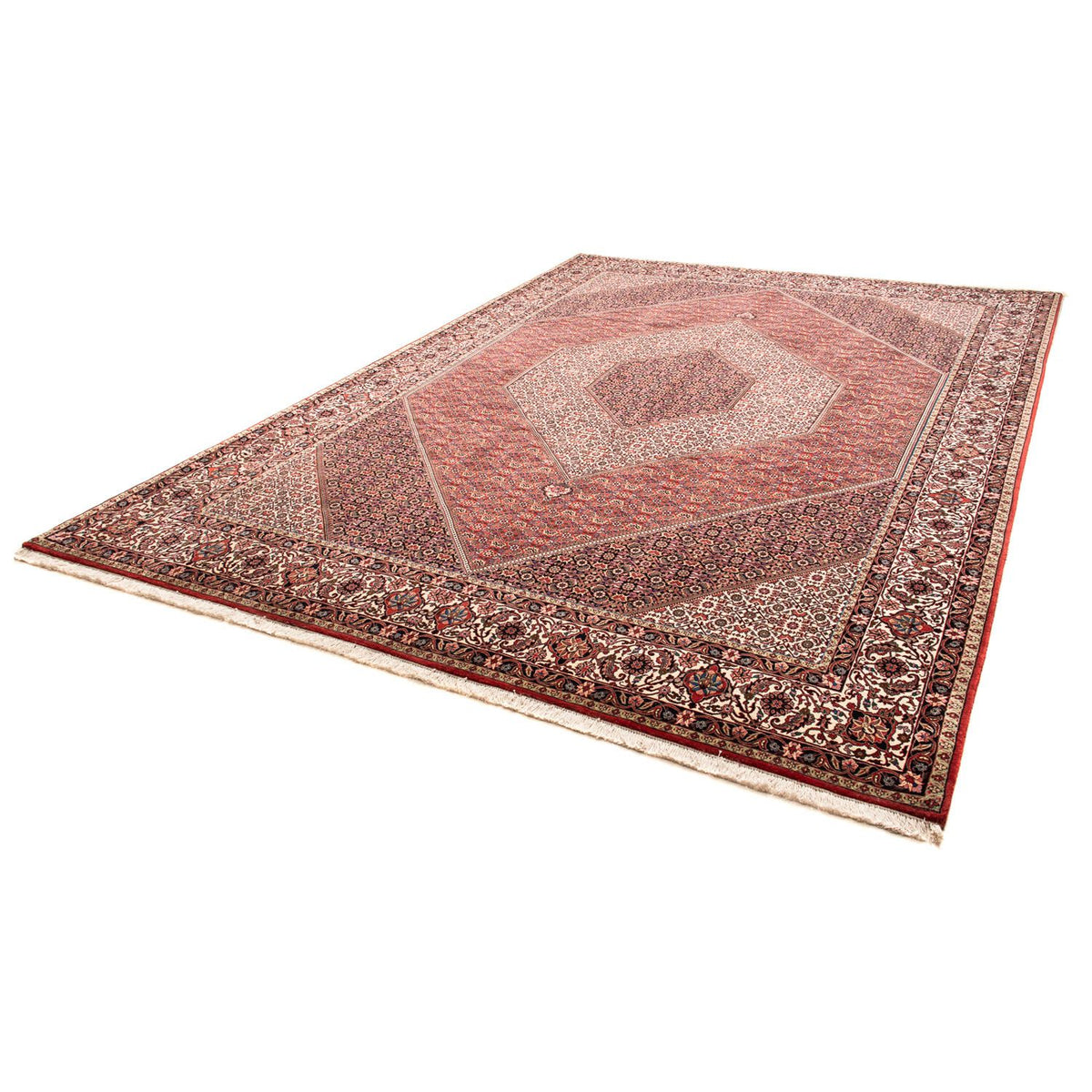 Tappeto Persero - Bidjar - 360 x 250 cm - rosso scuro