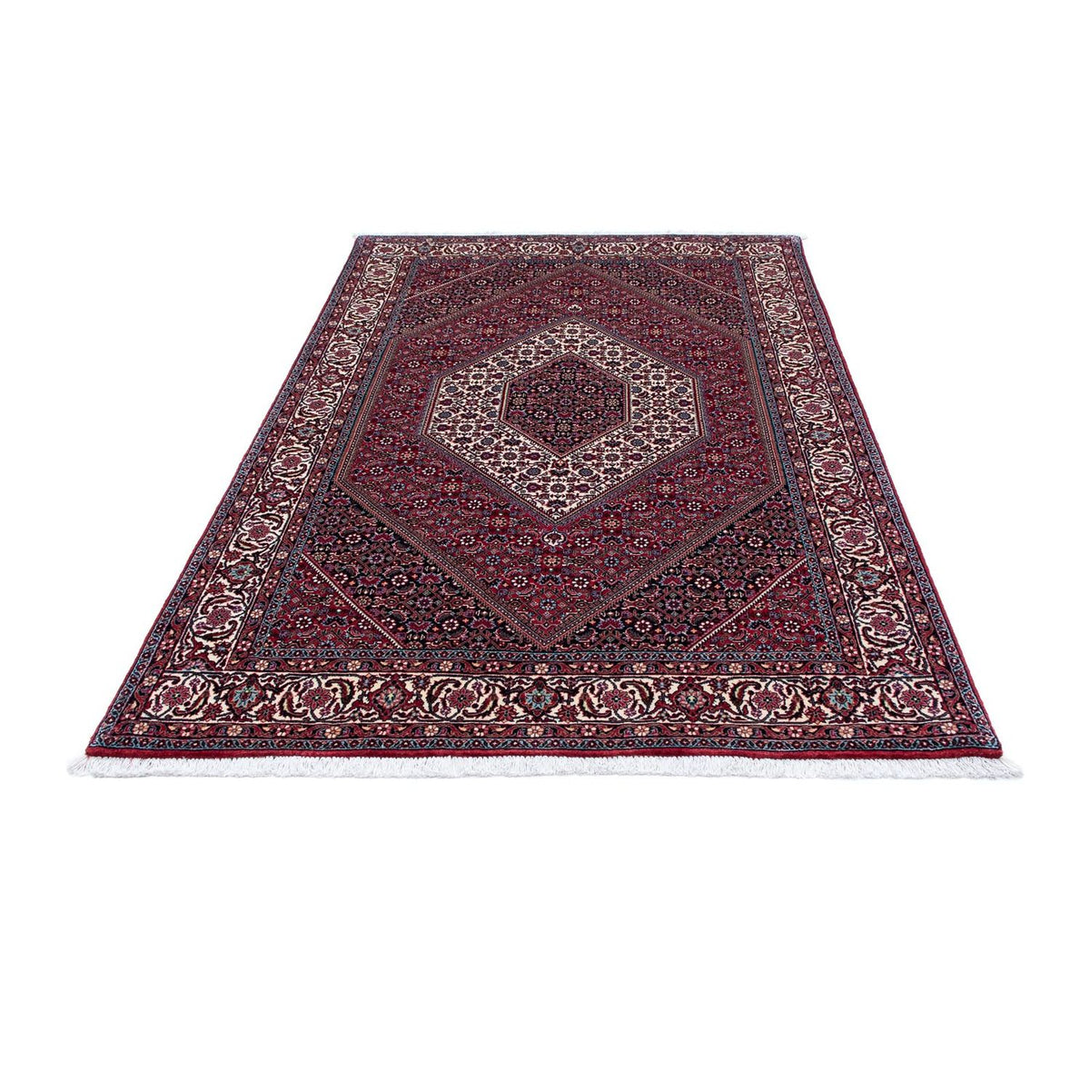 Tappeto Persero - Bidjar - 205 x 130 cm - rosso scuro