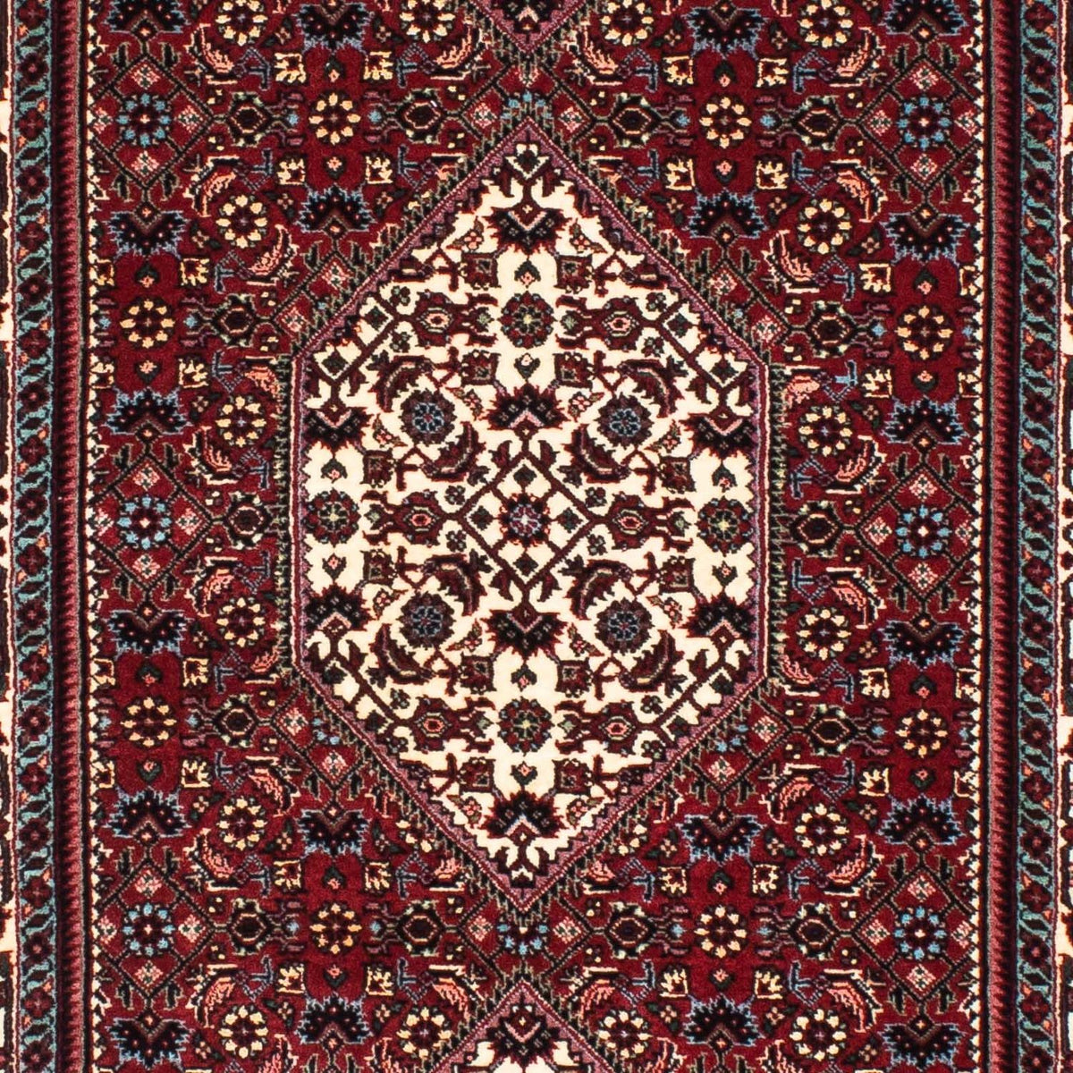 Tappeto corsia Tappeto Persero - Bidjar - 210 x 73 cm - rosso scuro