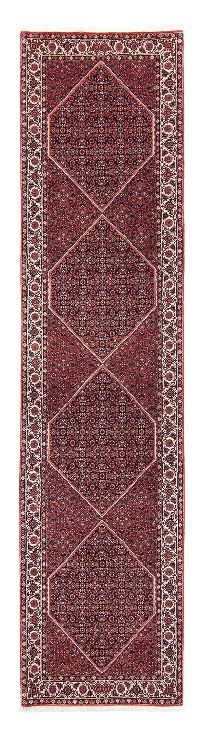 Tappeto corsia Tappeto Persero - Bidjar - 350 x 83 cm - rosso scuro