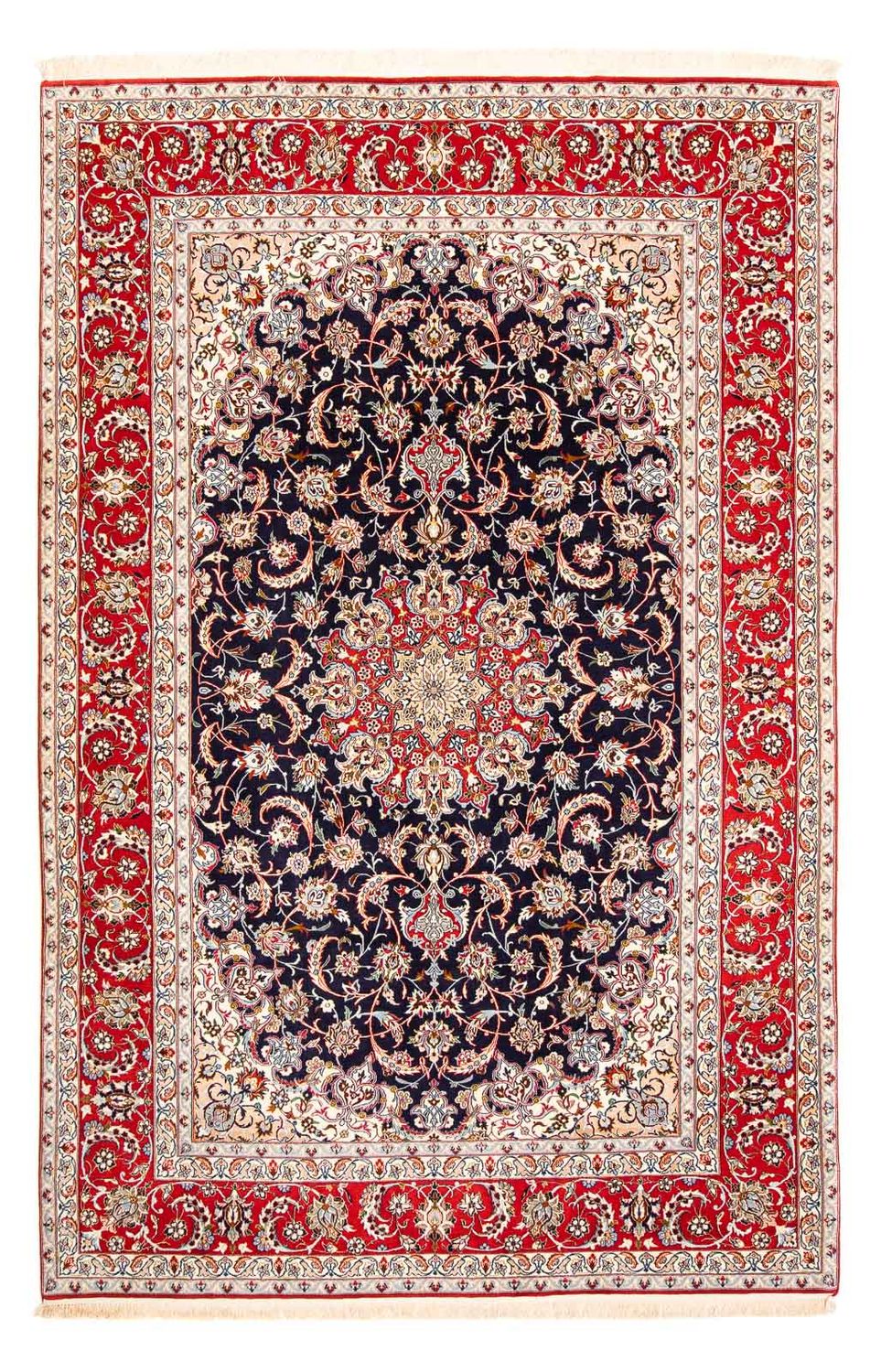 Tappeto Persero - Isfahan - Premio - 306 x 202 cm - rosso