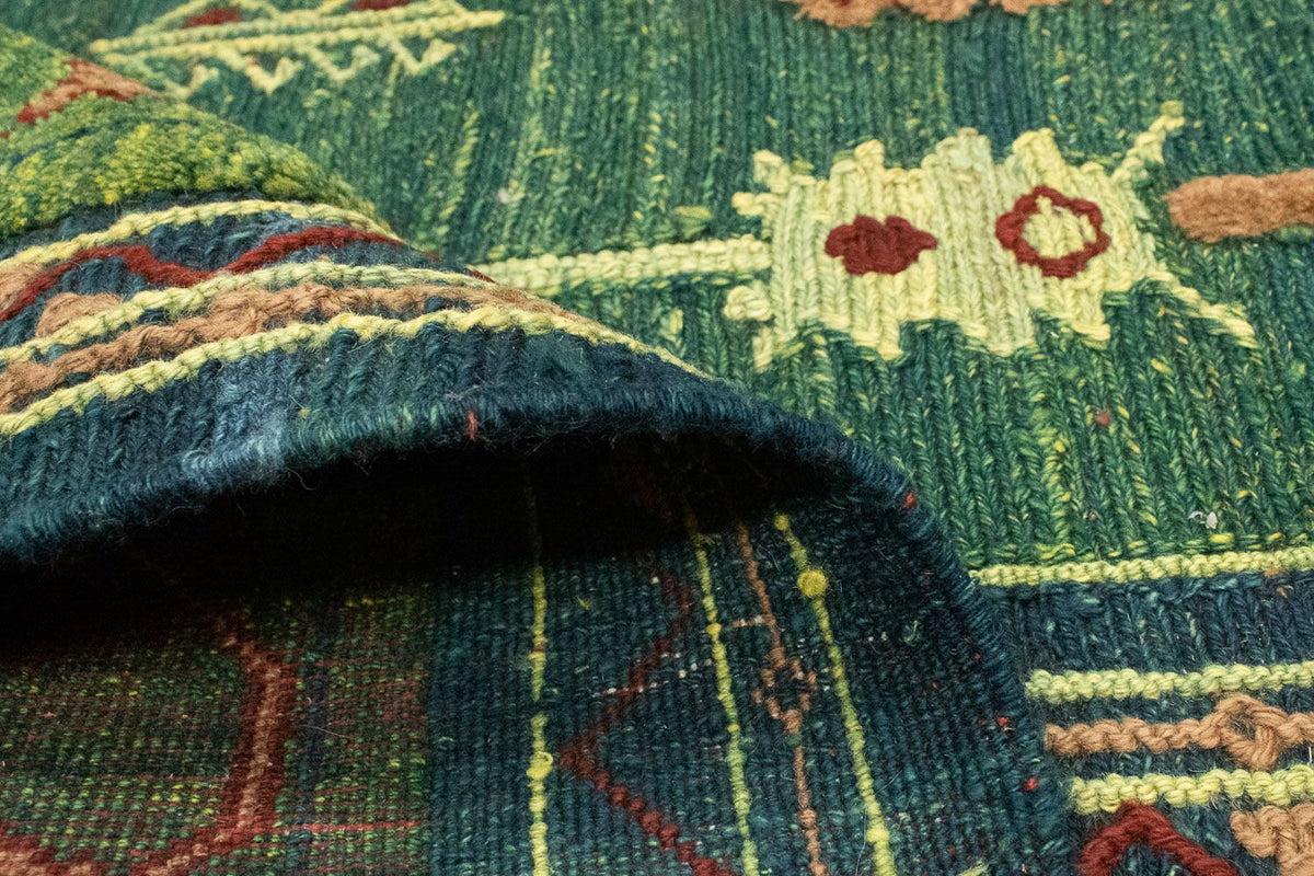 Tappeto Kelim - Orientale - 205 x 147 cm - verde