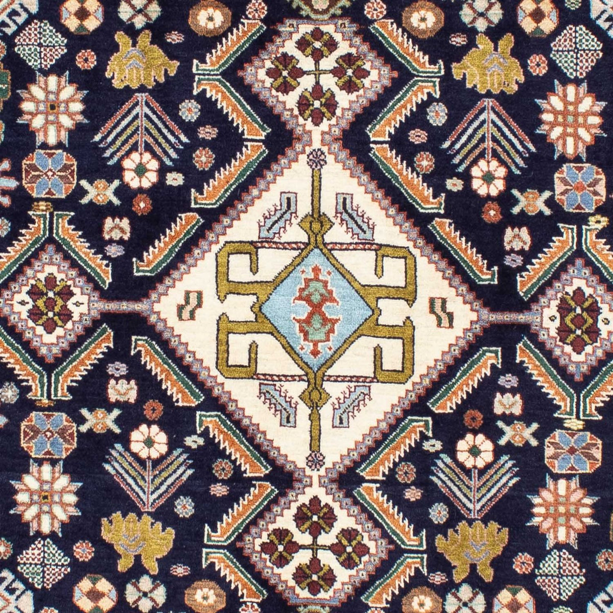 Tappeto Gabbeh - Kashkuli Persero - 250 x 152 cm - blu scuro