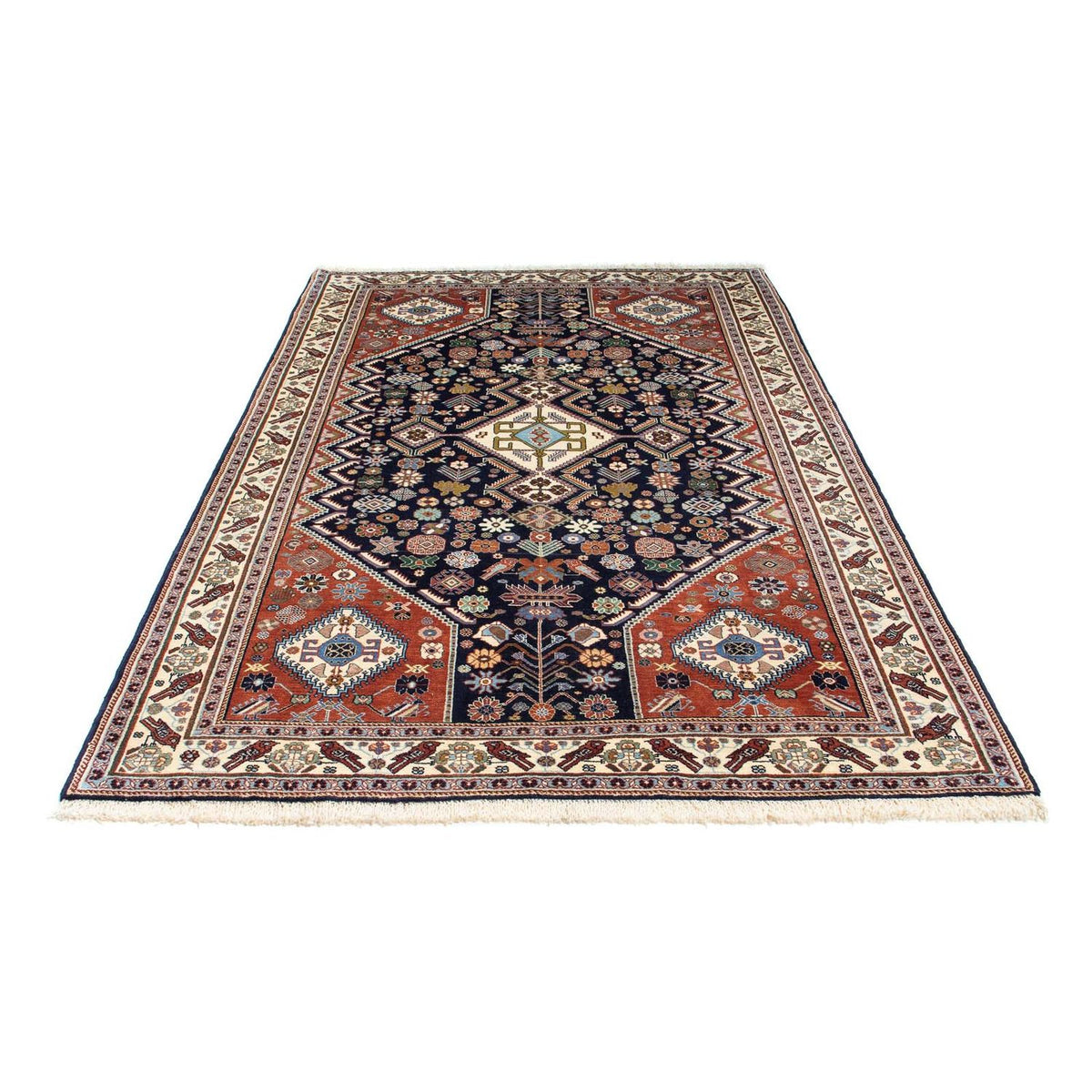 Tappeto Gabbeh - Kashkuli Persero - 250 x 152 cm - blu scuro