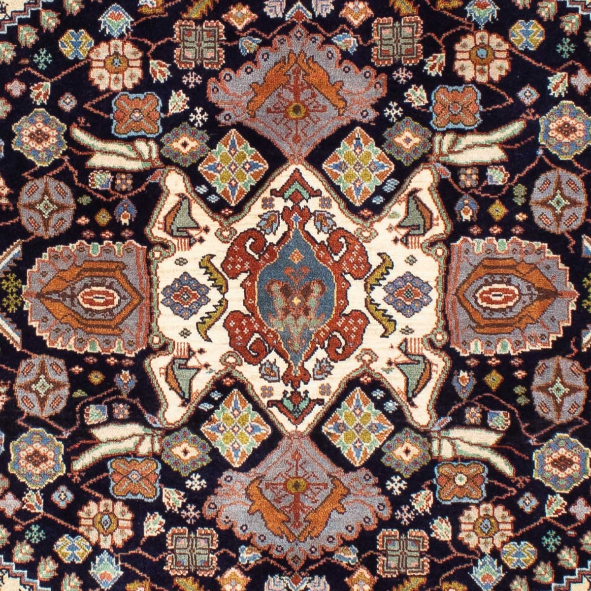 Tappeto Gabbeh - Kashkuli Persero - 180 x 145 cm - blu scuro