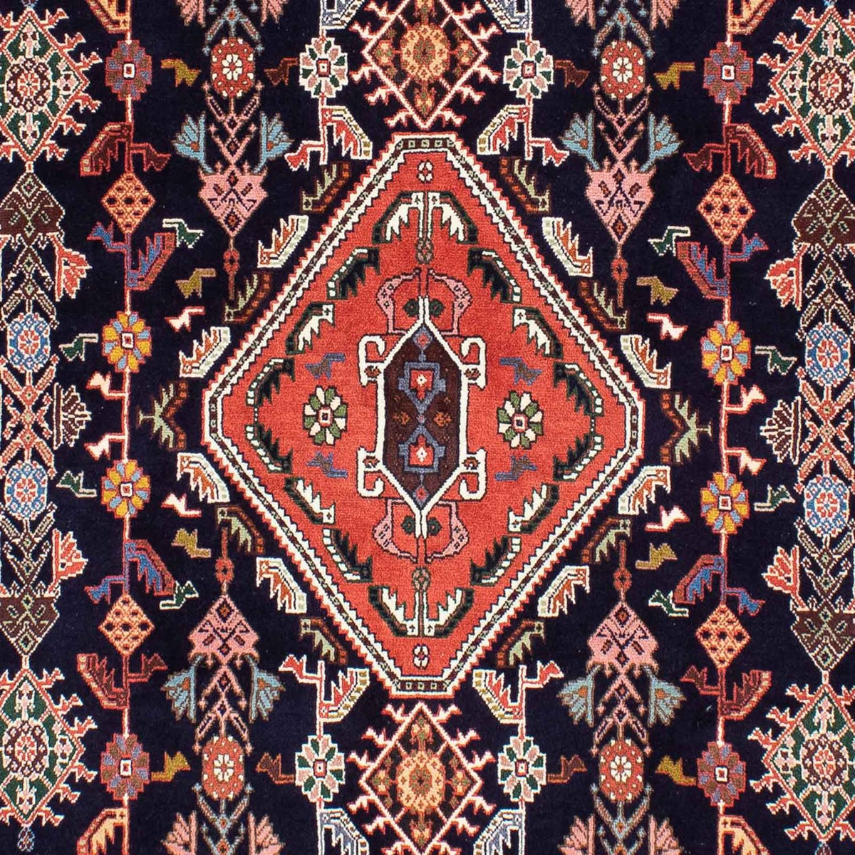 Tappeto Gabbeh - Kashkuli Persero - 245 x 172 cm - blu scuro