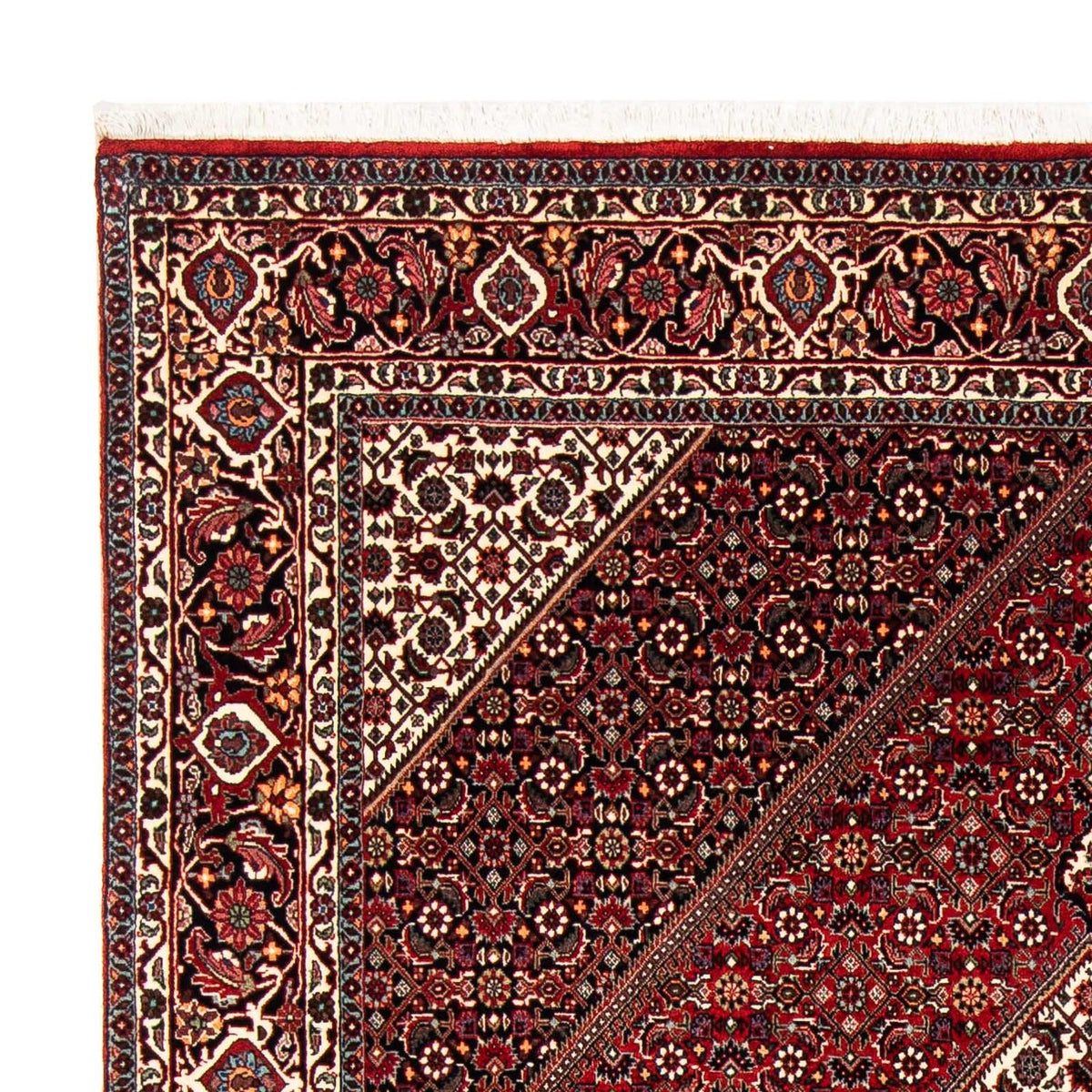 Tappeto Persero - Bidjar - 240 x 172 cm - rosso scuro