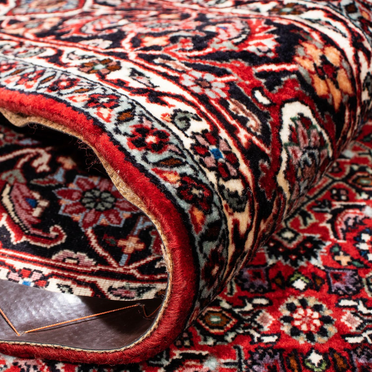 Tappeto Persero - Bidjar - 240 x 172 cm - rosso scuro