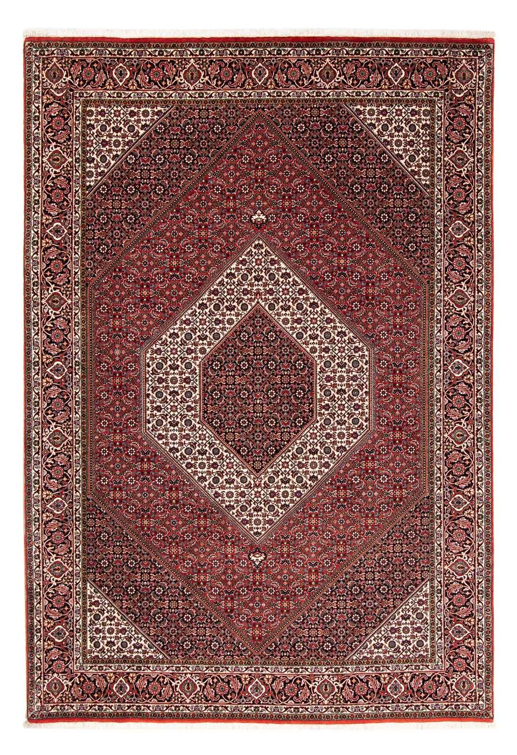 Tappeto Persero - Bidjar - 249 x 174 cm - rosso scuro