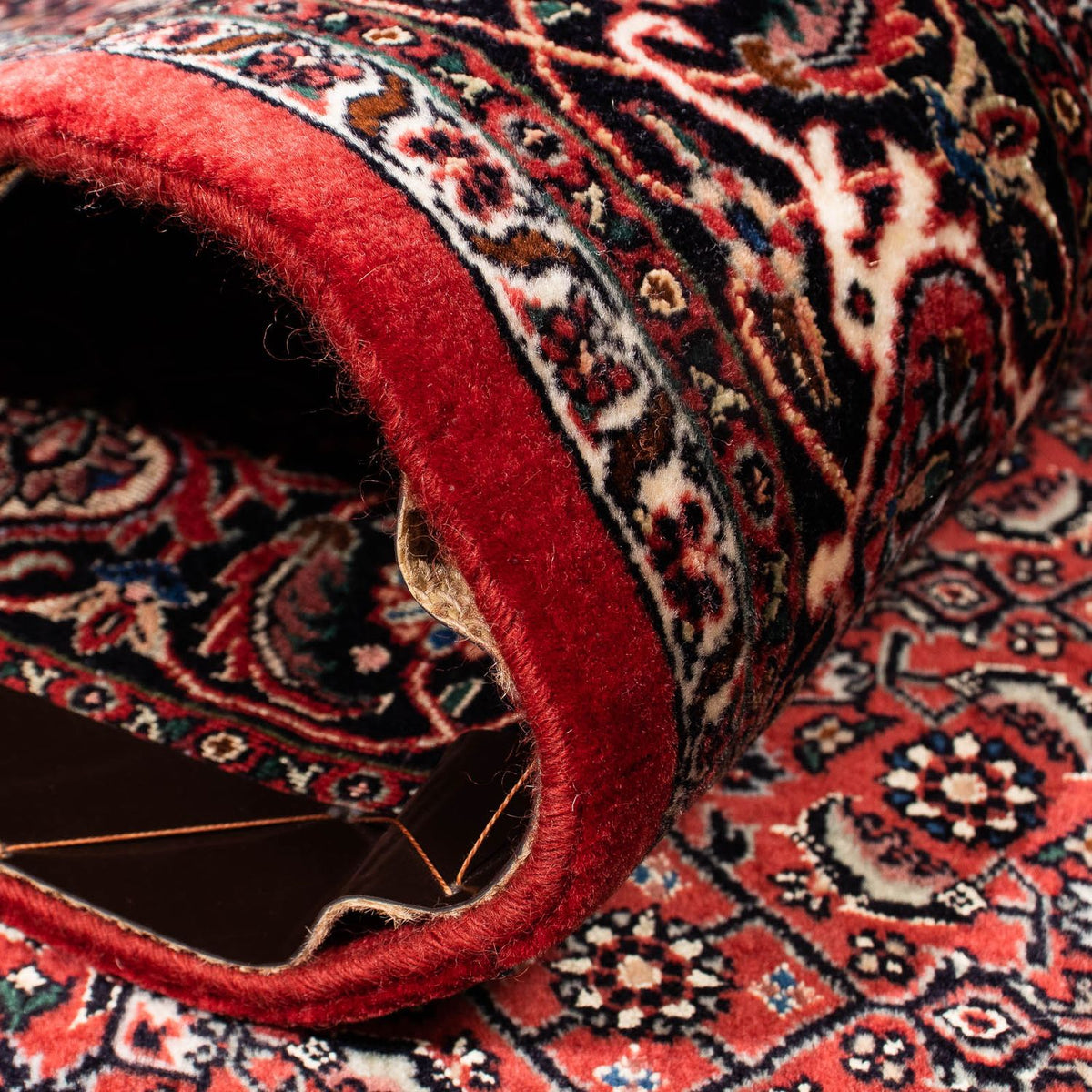 Tappeto Persero - Bidjar - 240 x 171 cm - rosso scuro