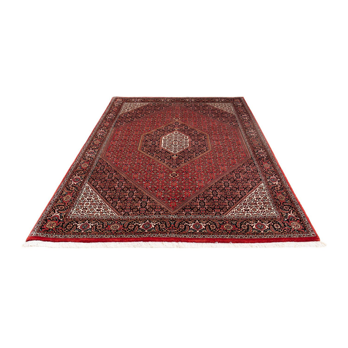 Tappeto Persero - Bidjar - 240 x 171 cm - rosso scuro
