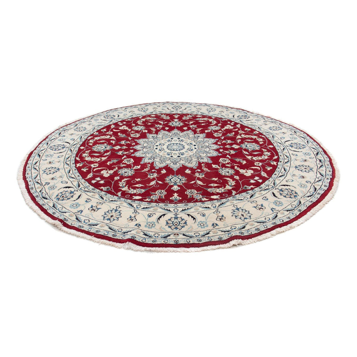 Tappeto Persero - Nain rotondo  - 250 x 250 cm - rosso scuro