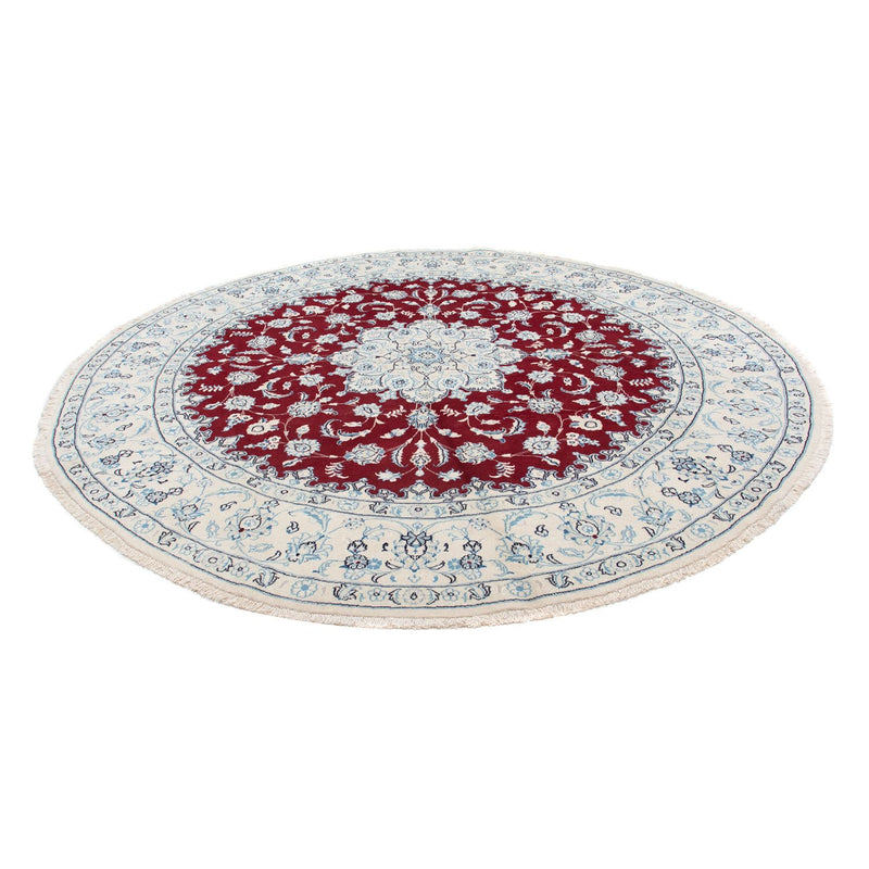 Tappeto Persero - Nain rotondo  - 290 x 290 cm - rosso scuro