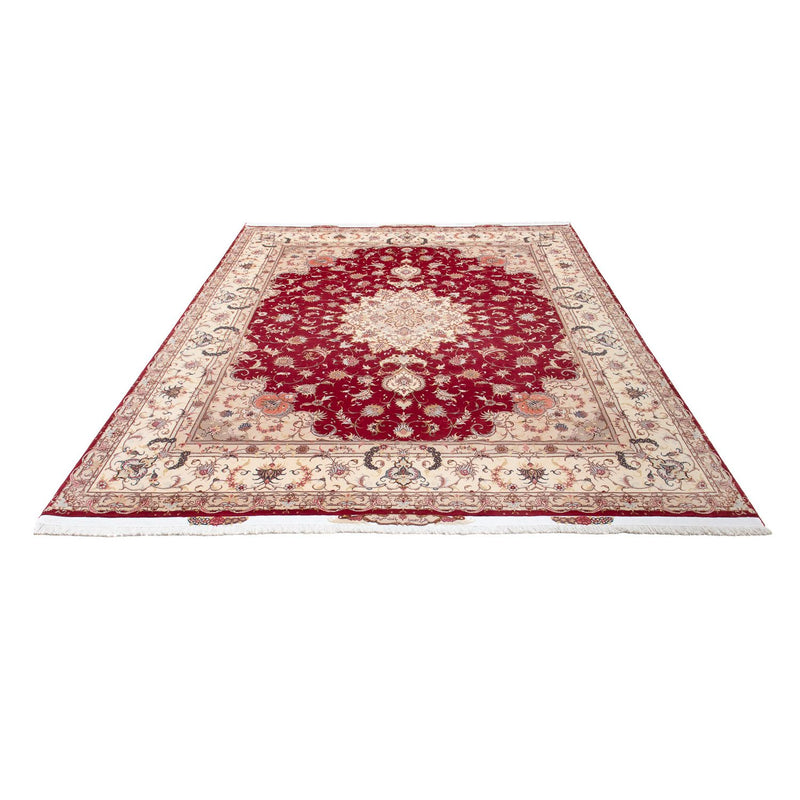 Tappeto Persero - Tabriz - Reale - 305 x 253 cm - rosso scuro