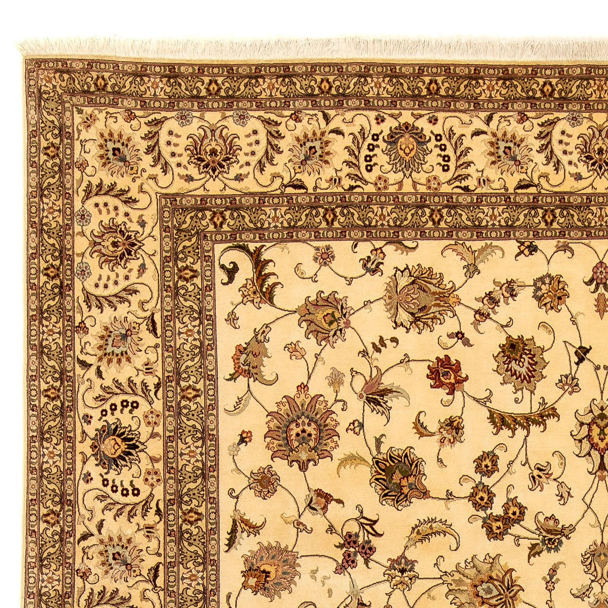Tappeto Persero - Tabriz - Reale - 364 x 252 cm - beige