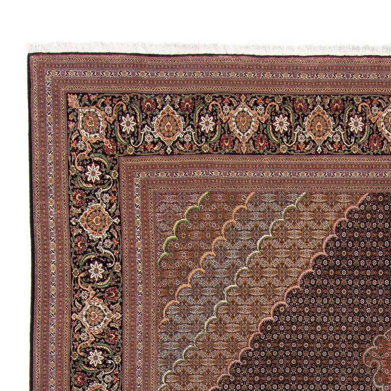 Tappeto Persero - Tabriz - 370 x 256 cm - marrone