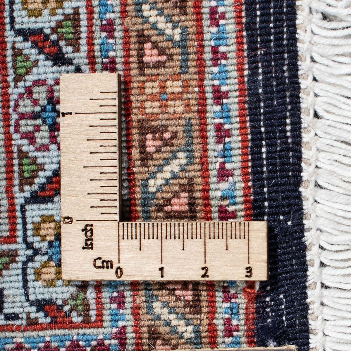 Tappeto Persero - Tabriz - 297 x 205 cm - blu scuro