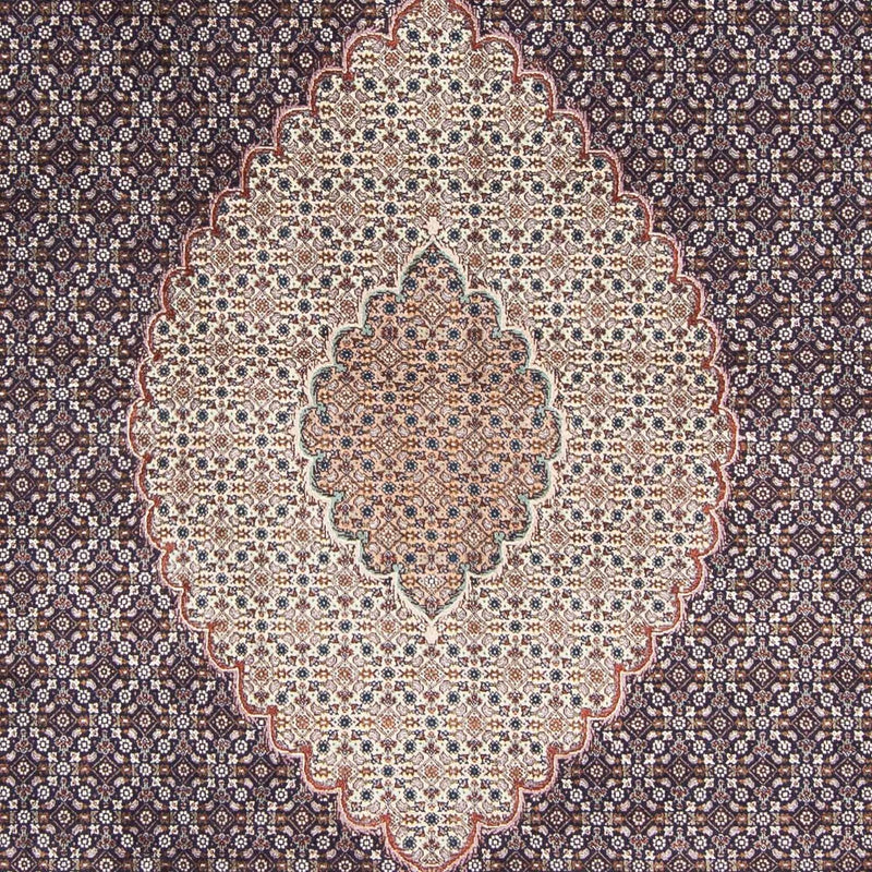 Tappeto Persero - Tabriz - 303 x 196 cm - blu scuro