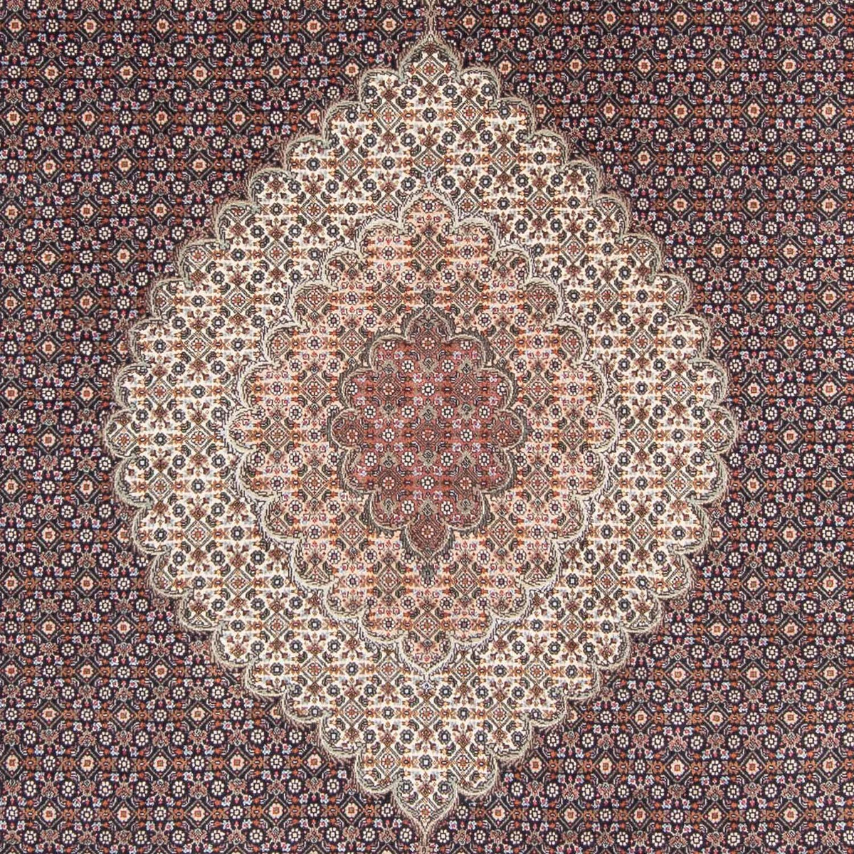 Tappeto Persero - Tabriz - 300 x 202 cm - blu scuro