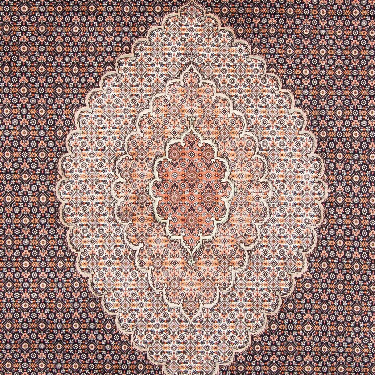 Tappeto Persero - Tabriz - 294 x 198 cm - blu scuro