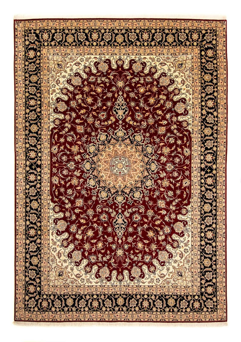 Tappeto Persero - Tabriz - Reale - 348 x 254 cm - rosso scuro