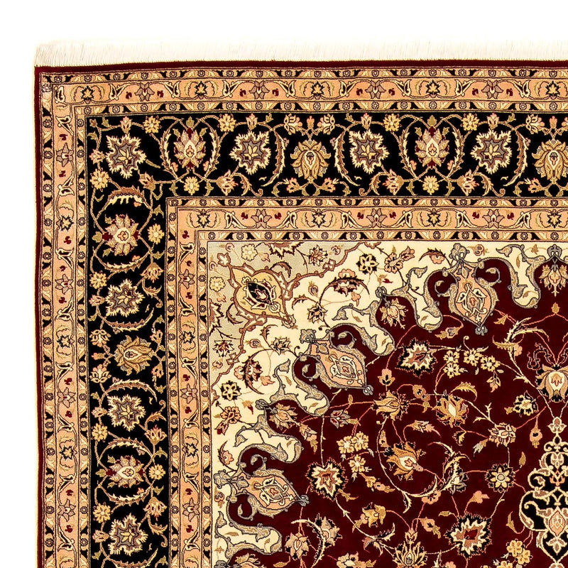 Tappeto Persero - Tabriz - Reale - 348 x 254 cm - rosso scuro
