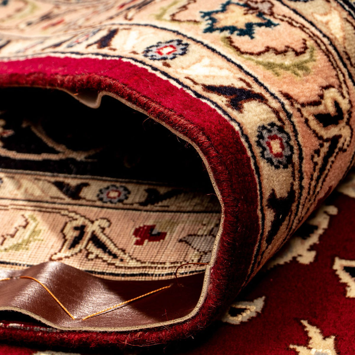 Tappeto Persero - Tabriz - Reale - 348 x 254 cm - rosso scuro