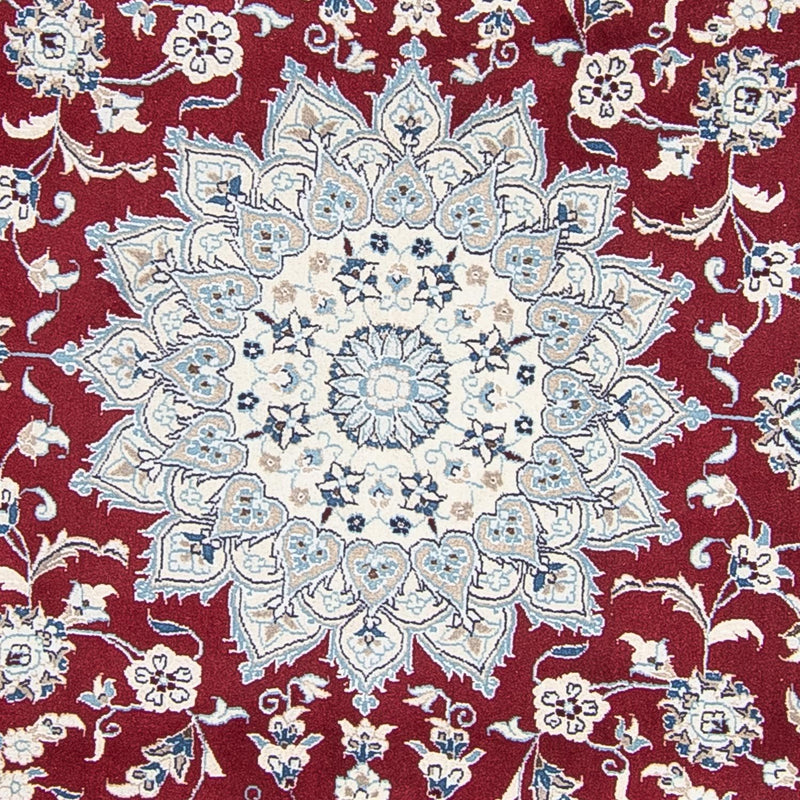 Tappeto Persero - Nain rotondo  - 250 x 250 cm - rosso scuro