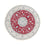 Tappeto Persero - Nain rotondo - 250 x 250 cm - rosso scuro