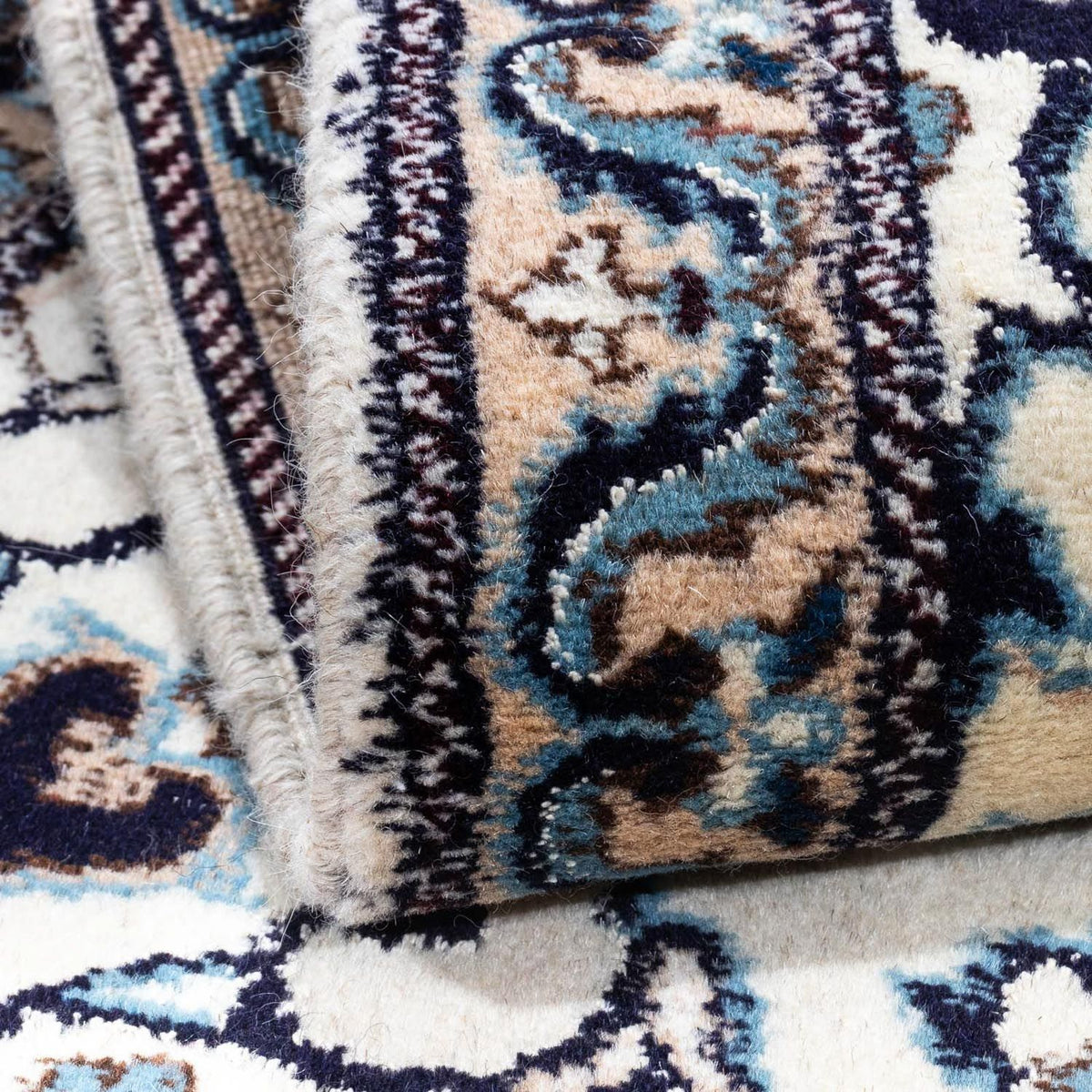 Tappeto Persero - Nain - 139 x 70 cm - beige