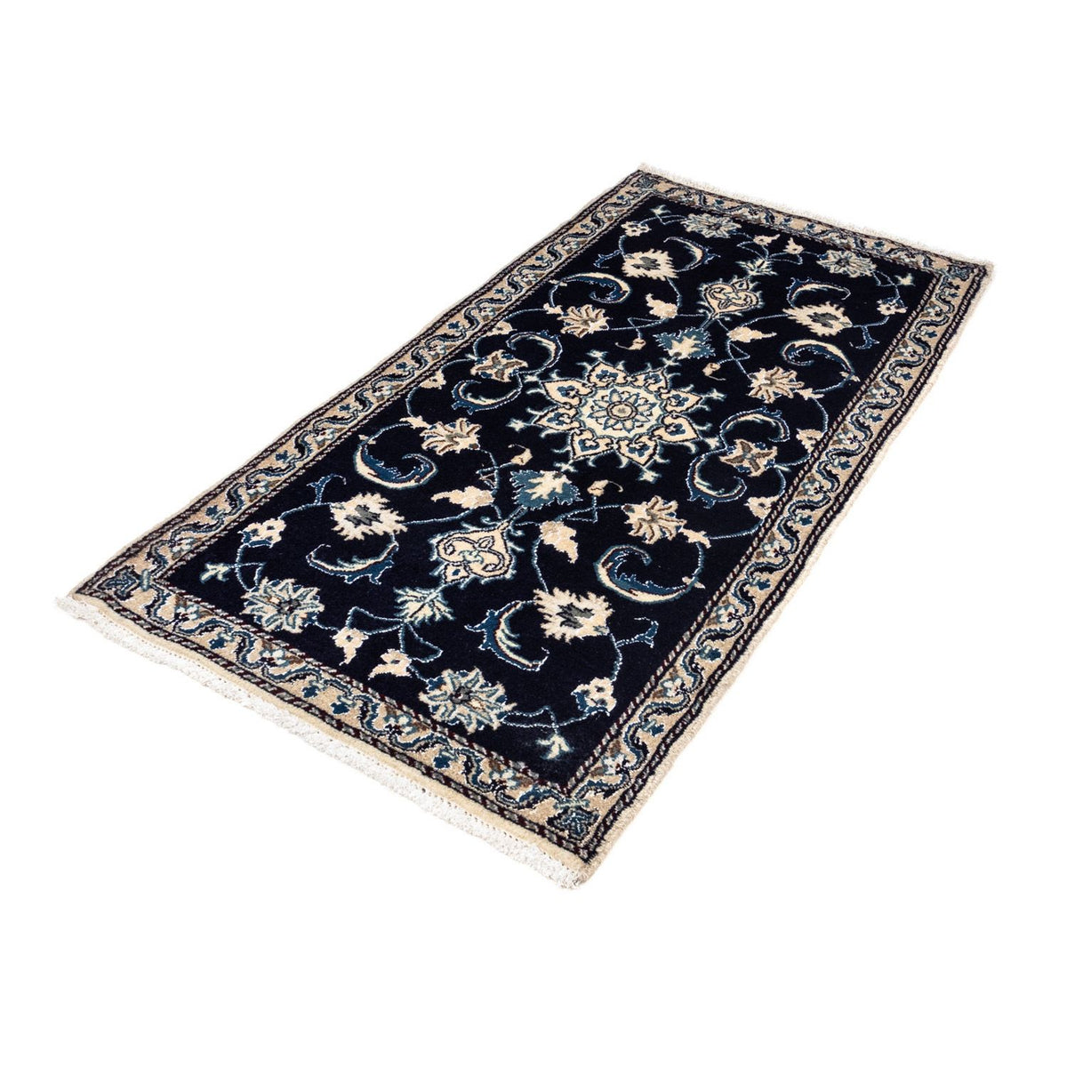 Tappeto Persero - Nain - 143 x 70 cm - blu