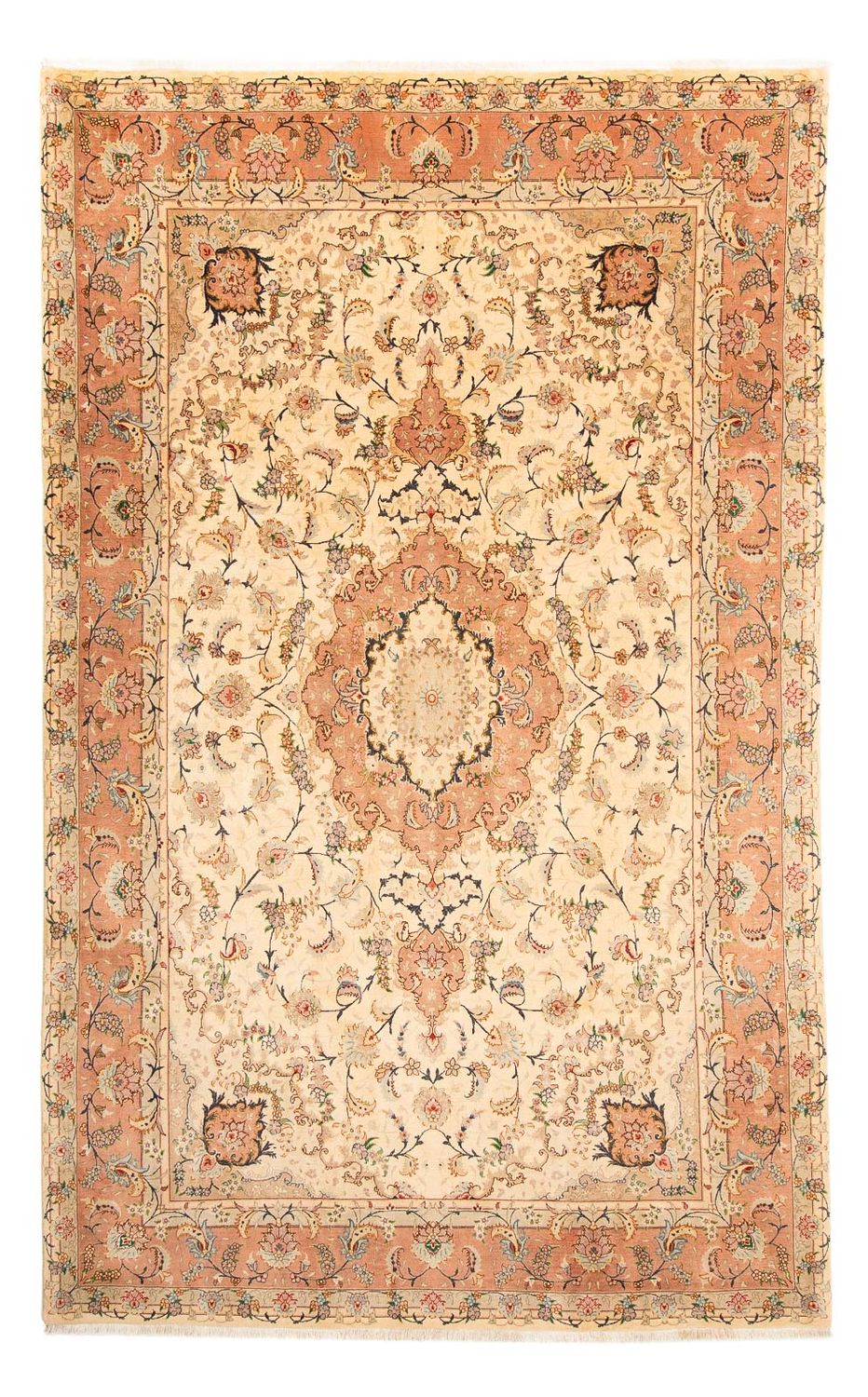 Tappeto Persero - Tabriz - Reale - 305 x 201 cm - beige