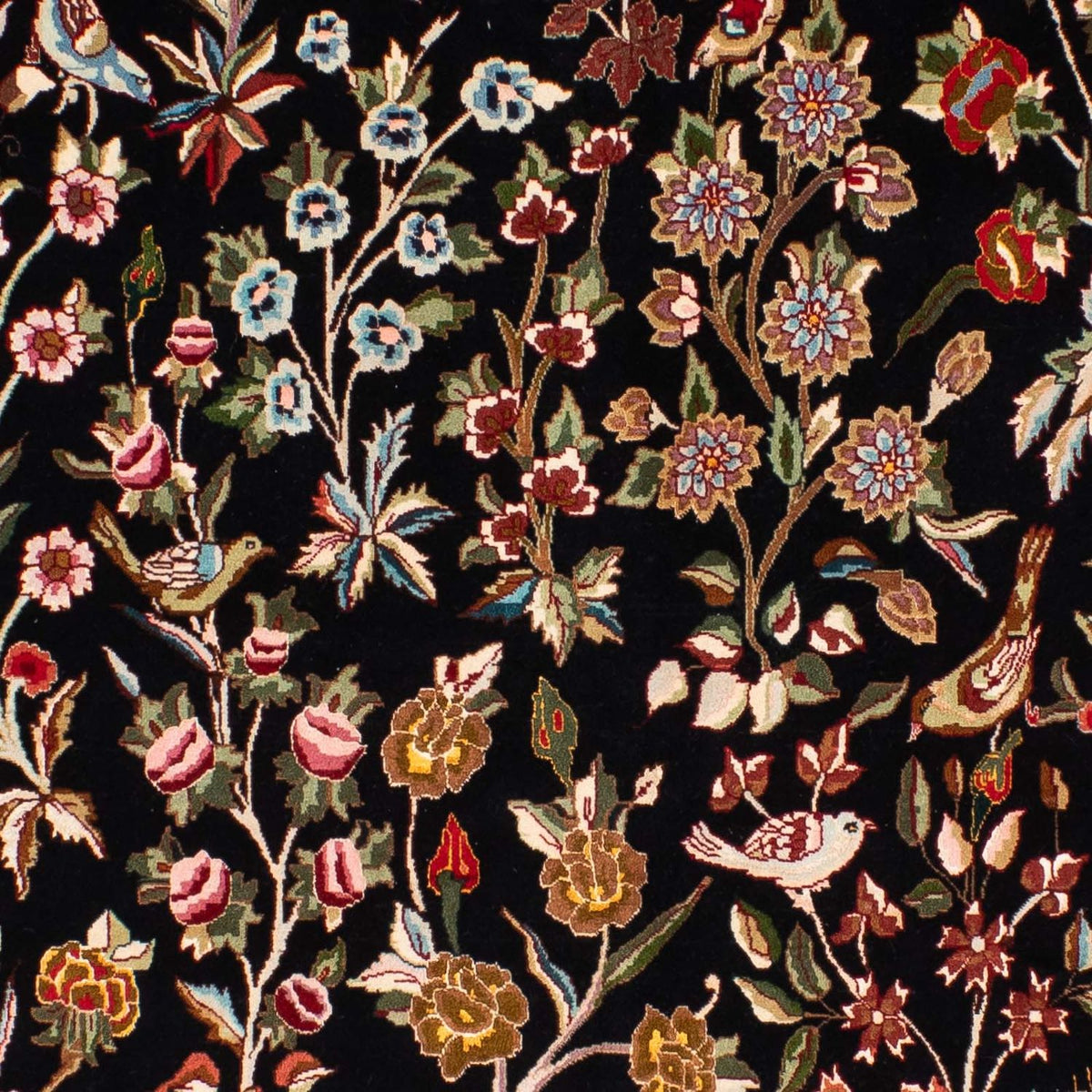 Tappeto Persero - Tabriz - Reale - 268 x 175 cm - blu scuro