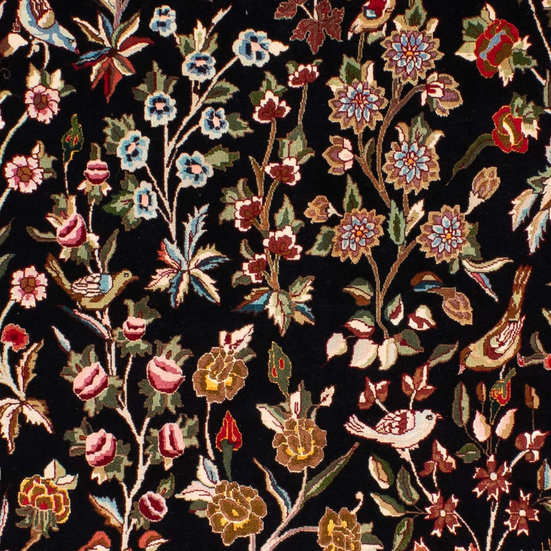 Tappeto Persero - Tabriz - Reale - 268 x 175 cm - blu scuro
