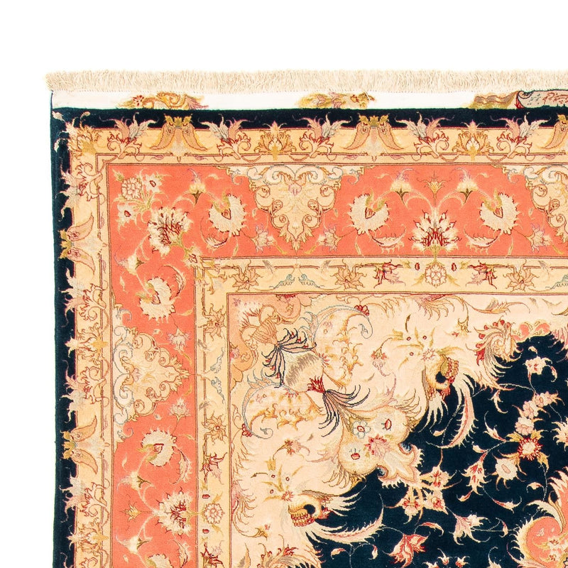 Tappeto Persero - Tabriz - Reale - 308 x 200 cm - blu scuro