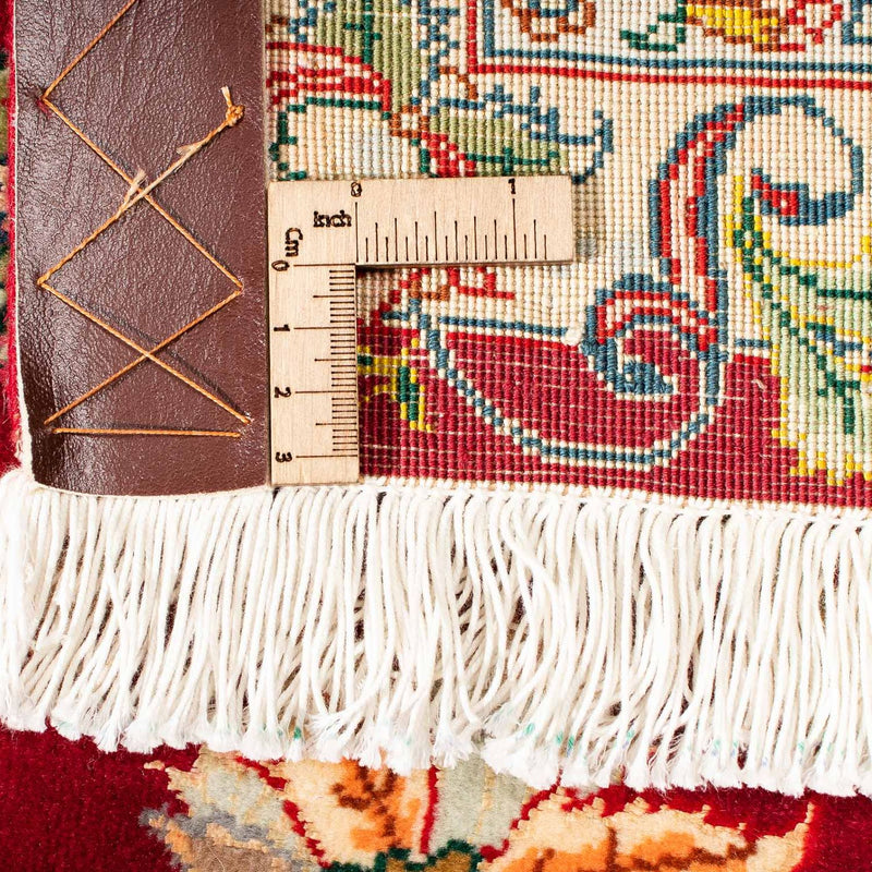 Tappeto Persero - Tabriz - Reale - 312 x 204 cm - rosso scuro