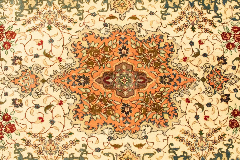 Tappeto Persero - Tabriz - Reale - 155 x 101 cm - beige