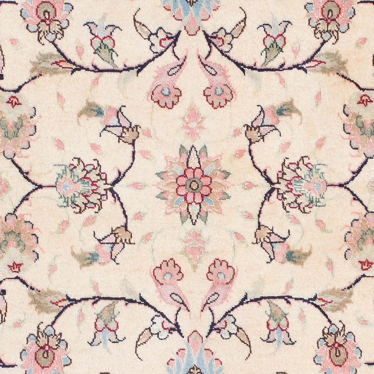 Tappeto corsia Tappeto Persero - Tabriz - Reale - 200 x 77 cm - beige