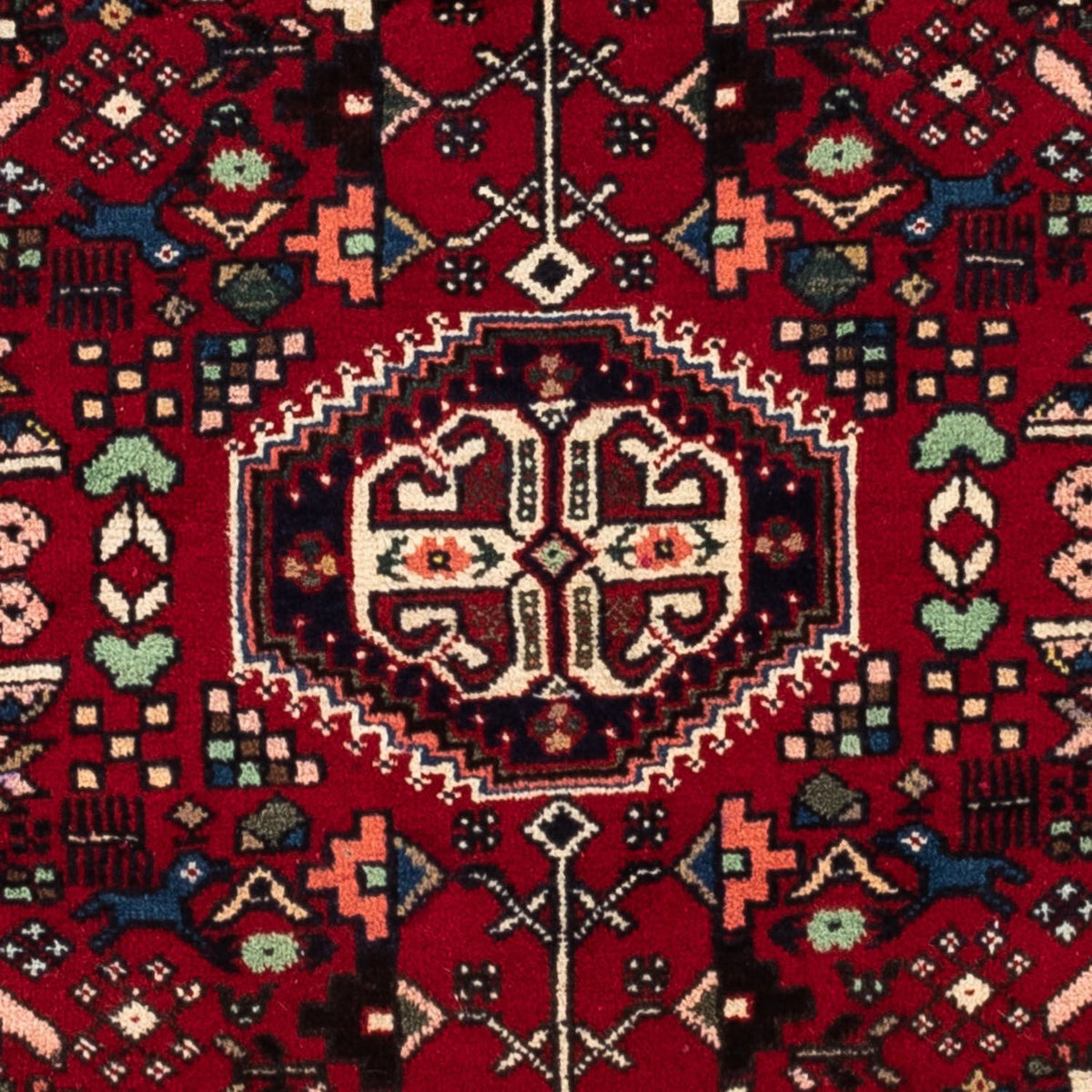 Tappeto Persero - Nomade - 150 x 101 cm - rosso scuro