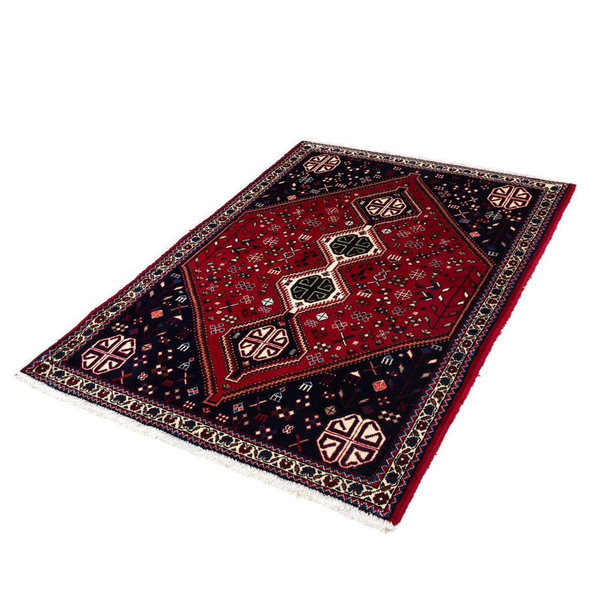 Tappeto Persero - Nomade - 145 x 100 cm - rosso scuro