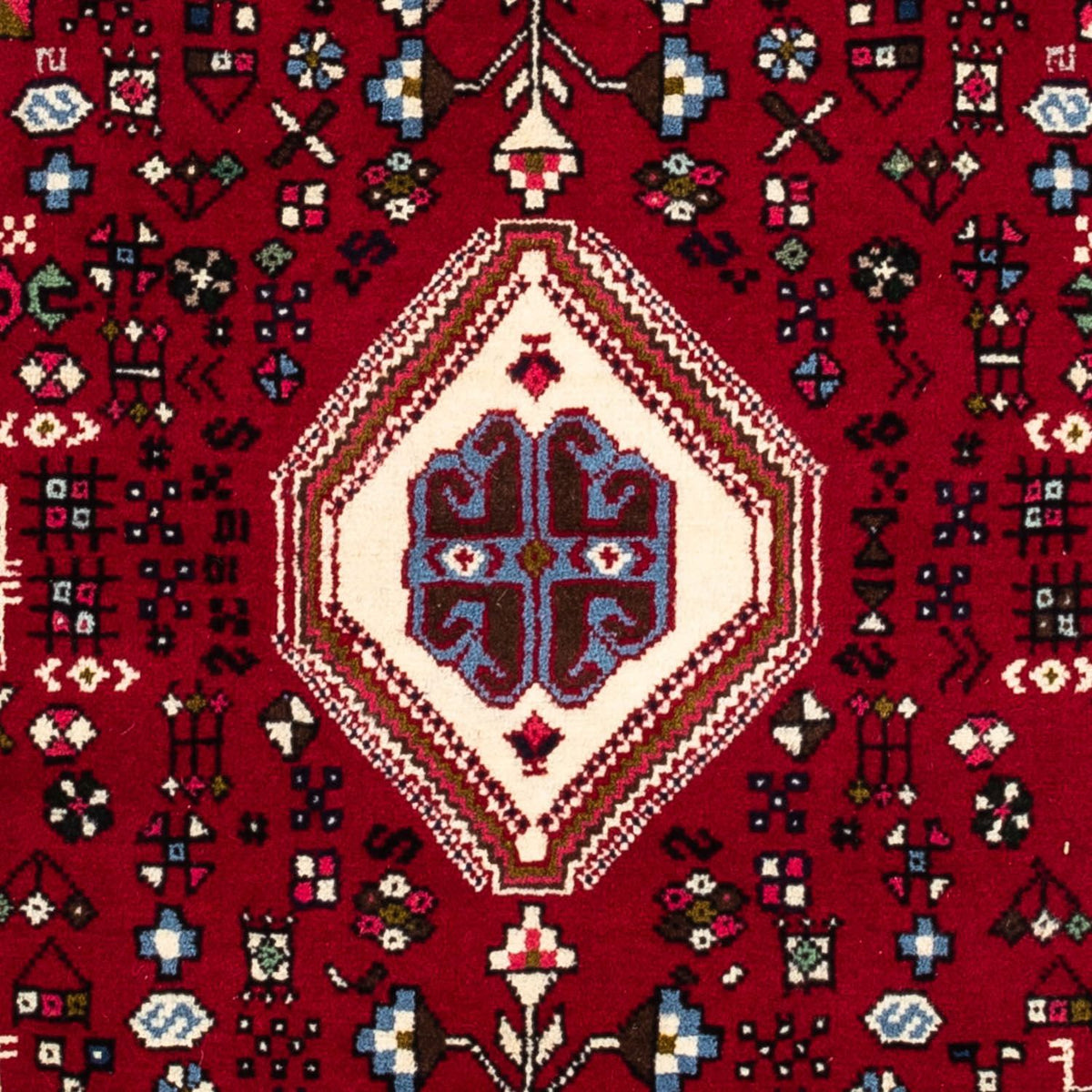 Tappeto Persero - Nomade - 150 x 98 cm - rosso scuro