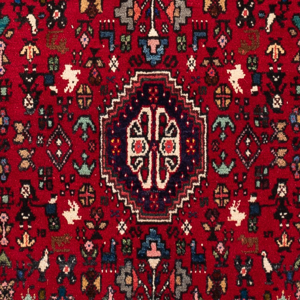 Tappeto Persero - Nomade - 159 x 107 cm - rosso scuro