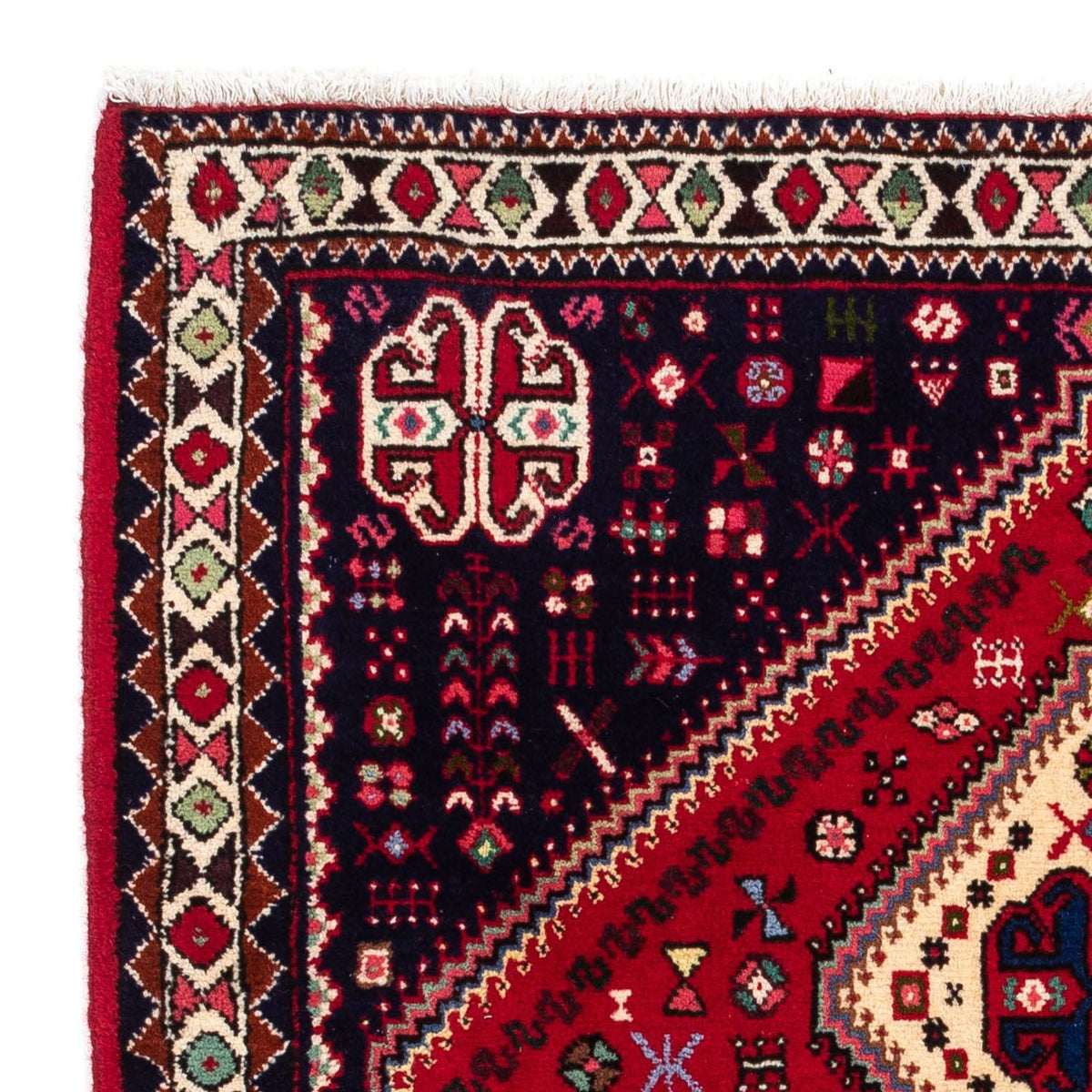Tappeto Persero - Nomade - 148 x 98 cm - rosso scuro