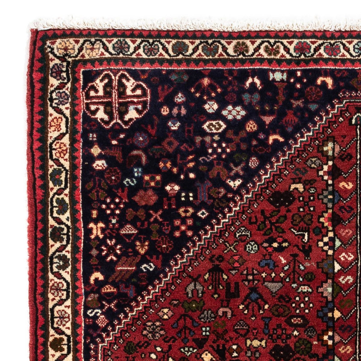 Tappeto Persero - Nomade - 152 x 110 cm - rosso scuro