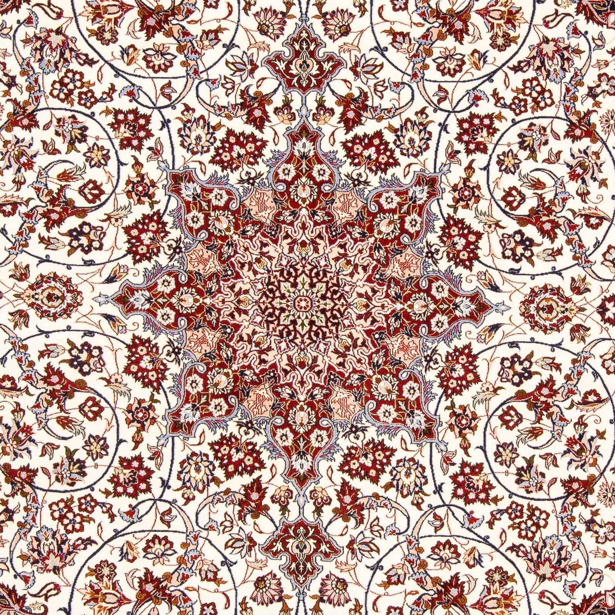 Tappeto Persero - Isfahan - Premio - 308 x 206 cm - rosso