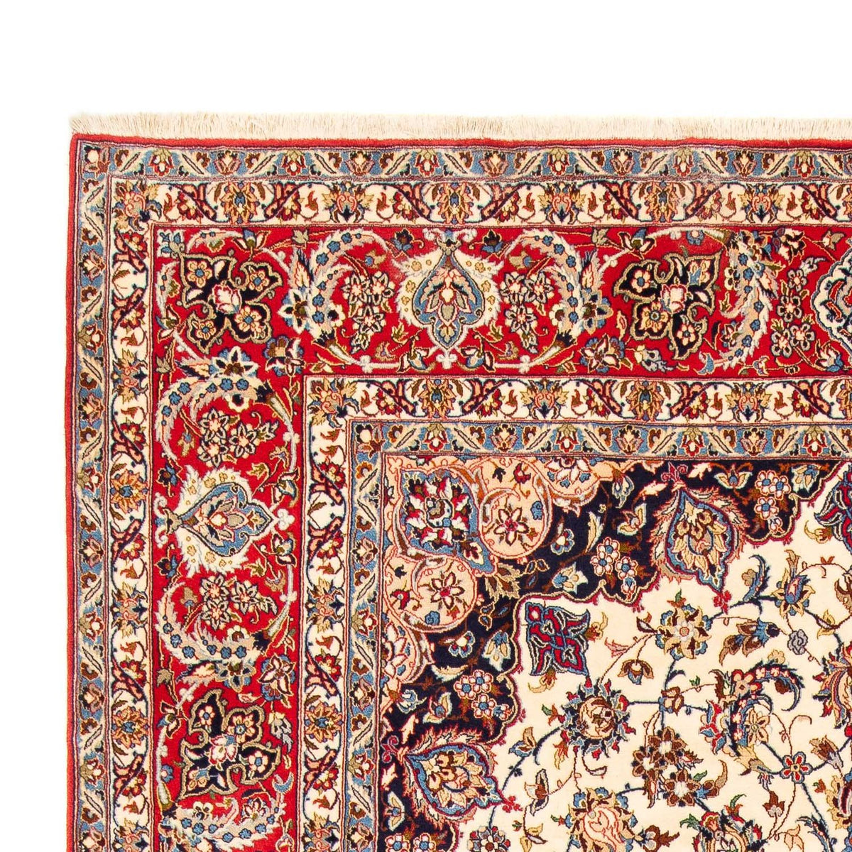 Tappeto Persero - Isfahan - Premio - 326 x 205 cm - rosso